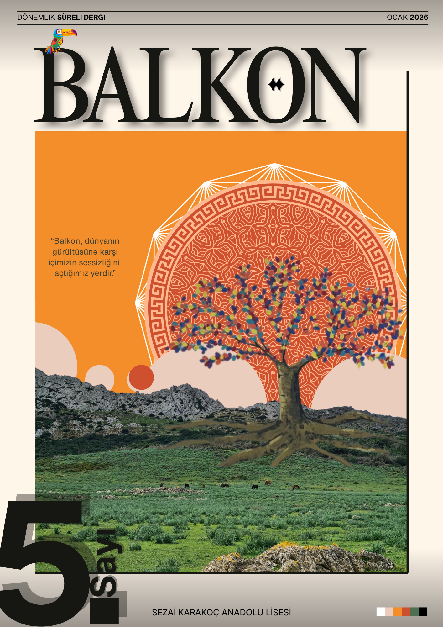 5. Sayı kapak görseli - Sayı 5